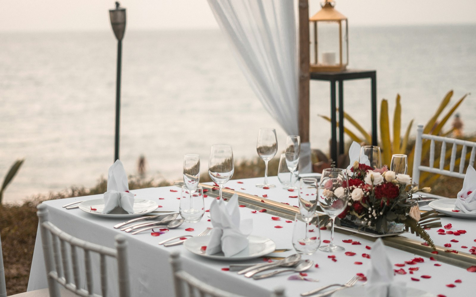Romantic Beach Dinner 2
